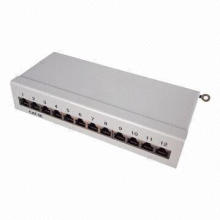 Cat5e FTP Patch Panel with 12 Ports